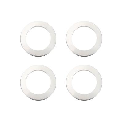 INFINAUTO Hub Centric Ring 108mm OD 78.1mm ID Car Wheel Hub Ring Aluminum Alloy Silver Tone 4pcs