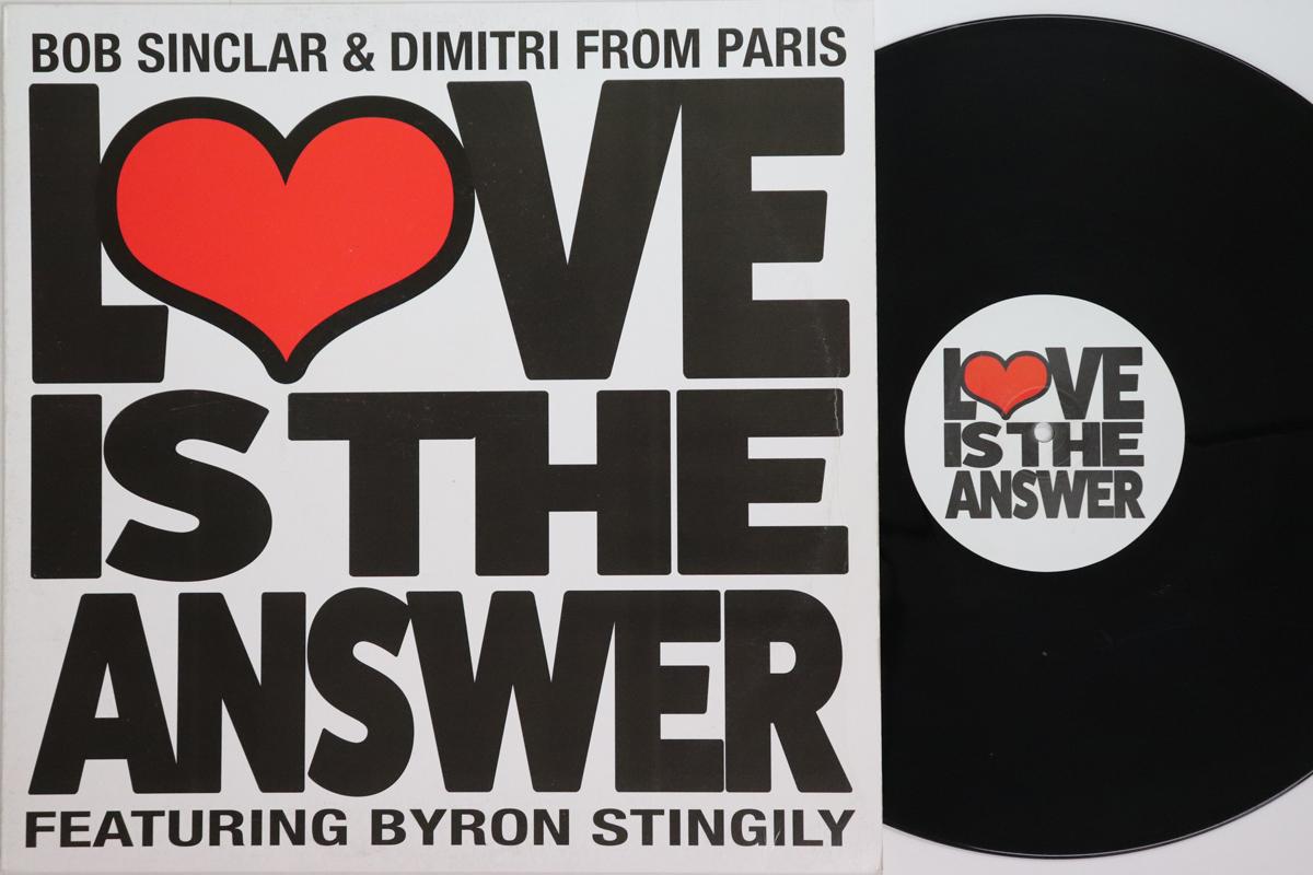 

12inch Record BOB SINCLAR DIMITRI FROM PARIS BY Love Is The Answer YP351 YELLOW PRODUCT 2016 France Dance Electronica Used