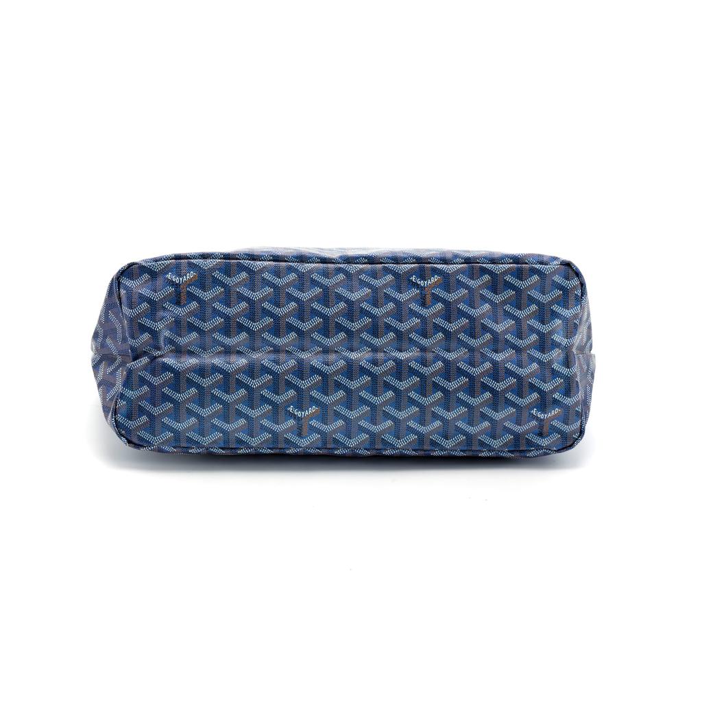 GOYARD Boheme Hobo Canvas With Calfskin Hobo Bag, Handbag, Shoulder Bag Women's Pearl Blue BOHEMEPMLTY-91CL91P