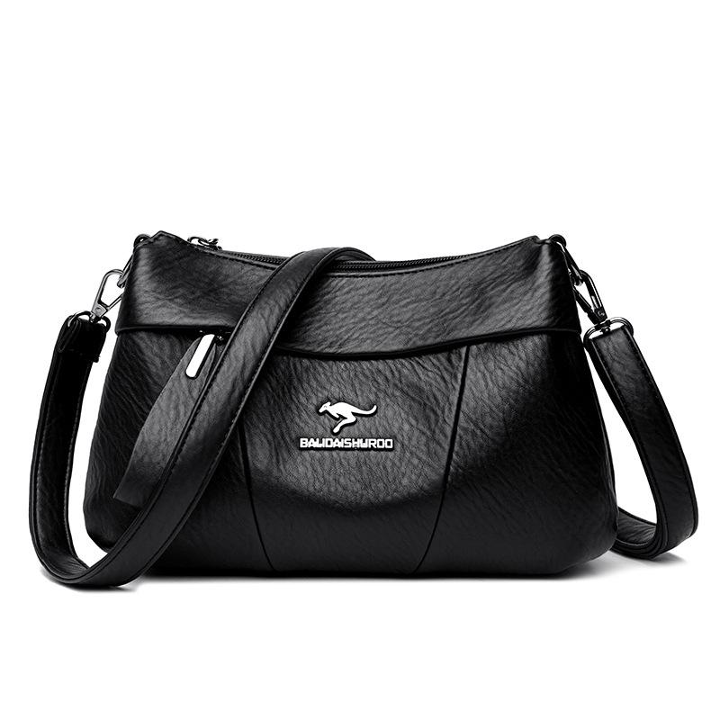 Women's bag summer new mother bag shoulder bag splicing messenger bag atmospheric women's pillow bag