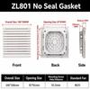 Waterproof Vent Grille ABS Fan Grille Air Ventilation System Air Vent  Fan Cooling