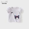David & Bella Sanrio Kuromi Girls' Short Sleeve T-Shirt