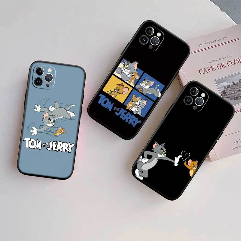 Tom and Jerry Phone Case for Redmi Note 12 12S 12C 13 13C 13R 14 14S 14R 14C 11A 13X A3 A3X A4 A5 Pro Max Plus