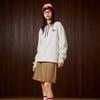 Skechers Letter Pullover Round Neck Long Sleeve Sweatshirt Unisex Sweatshirt White P424U031-01NJ