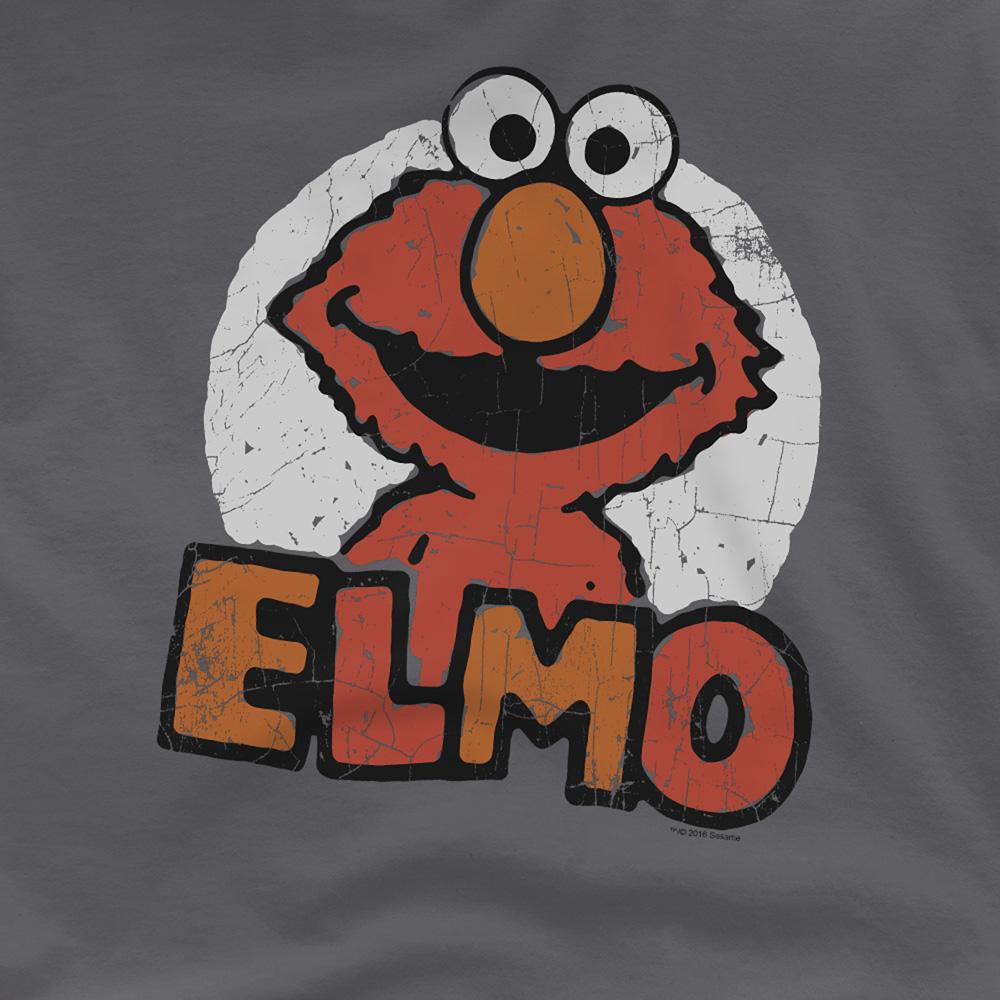 Sesame Street Unisex Adult Elmo Name T-Shirt