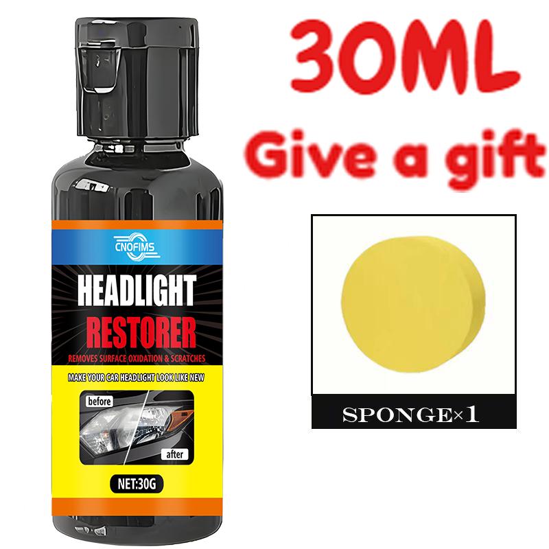 Upgraded car headlight lens repair agent, new headlight repair kit. Car headlight oxidation removal, car headlight repair fluid,