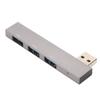 USB3.0 Hub Mini 3 in 1 1xUSB3.0 2xUSB2.0 5Gbps Aluminum Alloy Portable High Speed USB Multifunctional Hub