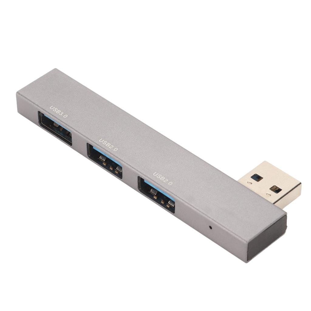 USB3.0 Hub Mini 3 in 1 1xUSB3.0 2xUSB2.0 5Gbps Aluminum Alloy Portable High Speed USB Multifunctional Hub