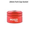 MUQZI Fork Top Cap Socket Tool 24mm 26mm 28mm 32mm Top Cap Wrench For Fork 36 38 40