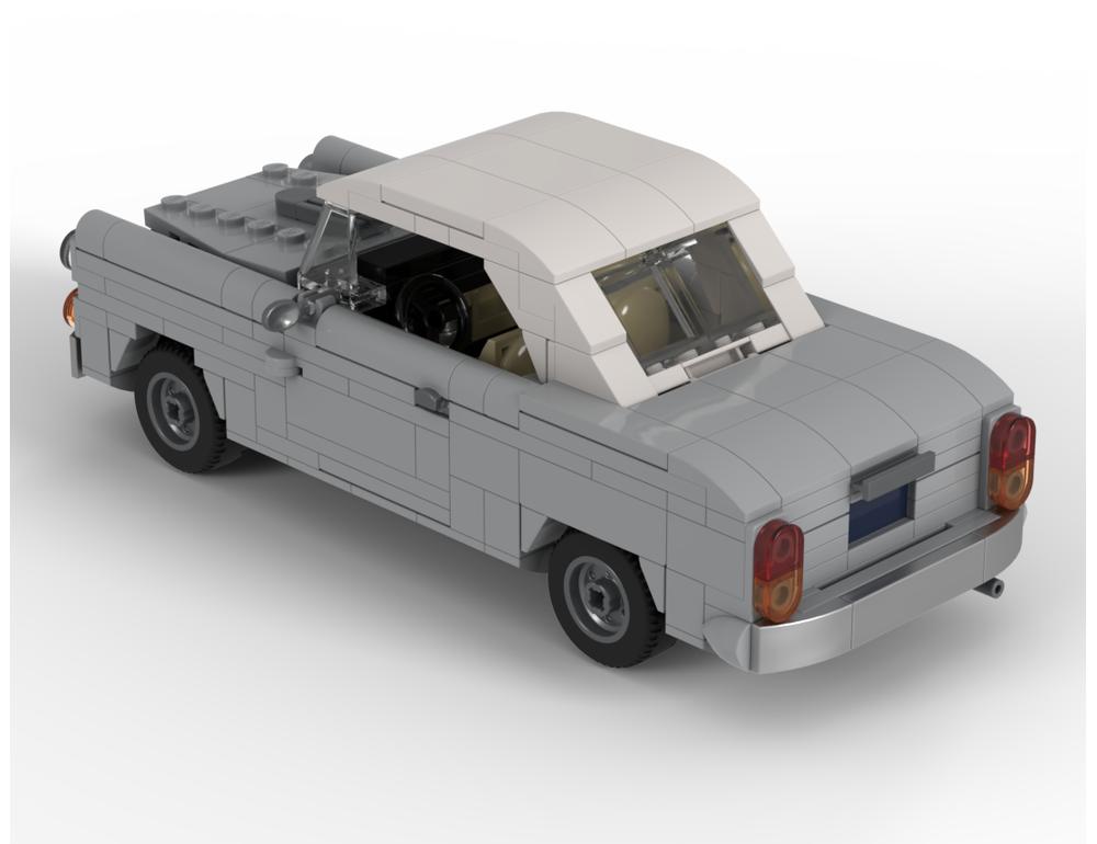 Baustein Spielzeug Modell MOC Auto 403 Cabrio 8 Breit MOD 412 Teile Für Jungen Erwachsene Kinder Display Weihnachtsgeschenk