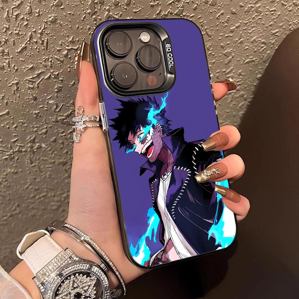 My Hero Academia Dabi Phone Case for iPhone 17 16 15 14 13 12 11 X XR XS 8 7 Pro Max Plus Translucent Colour Protective Pretty