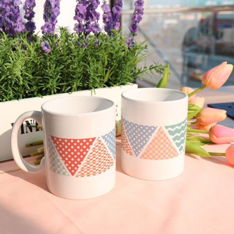 cb532-Design Mug 2p-Triangle Pattern