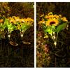 Colorful Design Solar Lawn Lamp Sunflower Shape Landscape Lighting Solar Light  Wedding Decor