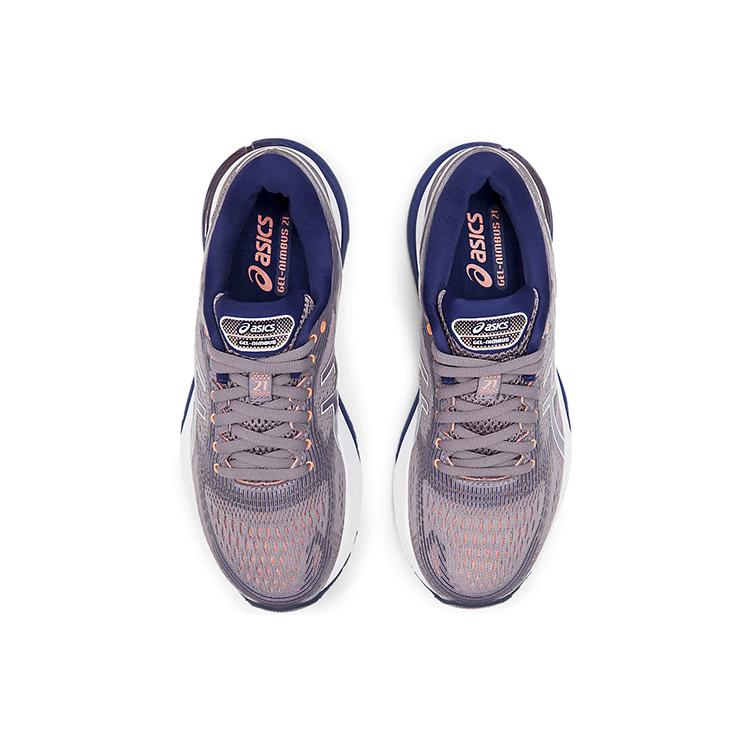Asics Gel Nimbus 21 'Lavender Grey Dive Blue' Damen 1012A156-500