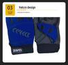 Three-Fingerless Flip-Finger Warm Cycling & Fishing Gloves with Velvet Lining for Cold Protection