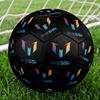 Messi's Colorful Logo Size 5 Soccer Ball Machine Sewn Indoor/Outdoor Universal Football Ideal for Soccer Enthusiasts