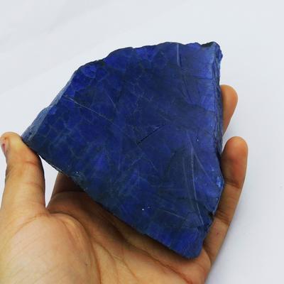 Natural Blue Sapphire 1434.8ct Uncut Rough Certified Loose Gemstone