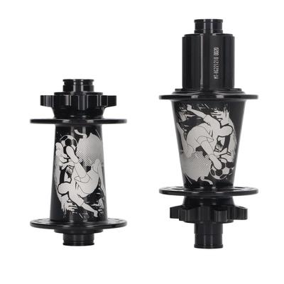 Bicycle Bearing Hub Aluminum Alloy 6 Pawls Mountain Bike Hub with Football League Printing for