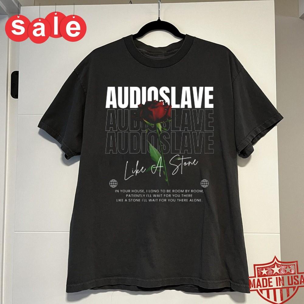 New Audioslave Flower Gift For Fans Unisex S5XL Shirt 1LU1220 Unisex T-Shirt S