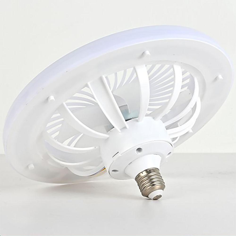 LED Schraubenventilatorlampe Dreigangventilator Kronleuchter E27 Fernbedienung Energiesparlampe für Zimmer Schlafzimmer Wohnzimmer Deckenleuchte