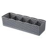 Fashion Hollow Plastic Drawer Closet Storage Box Underwear Socks Tie Organizer