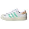 סניקרס לנשים Ayoon White Pulse Mint Superstar לבן ענן לבן-אוף-ווייט HP9583