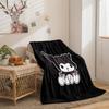 Kuromi Cartoon Series Double Sided Flannel 3D Digital Printing Blanket Blanket