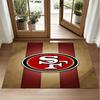 San Francisco 49ers Design Kristall-Samt-Teppich Weiche Dekorationsmatte für Schlafzimmer Eingang