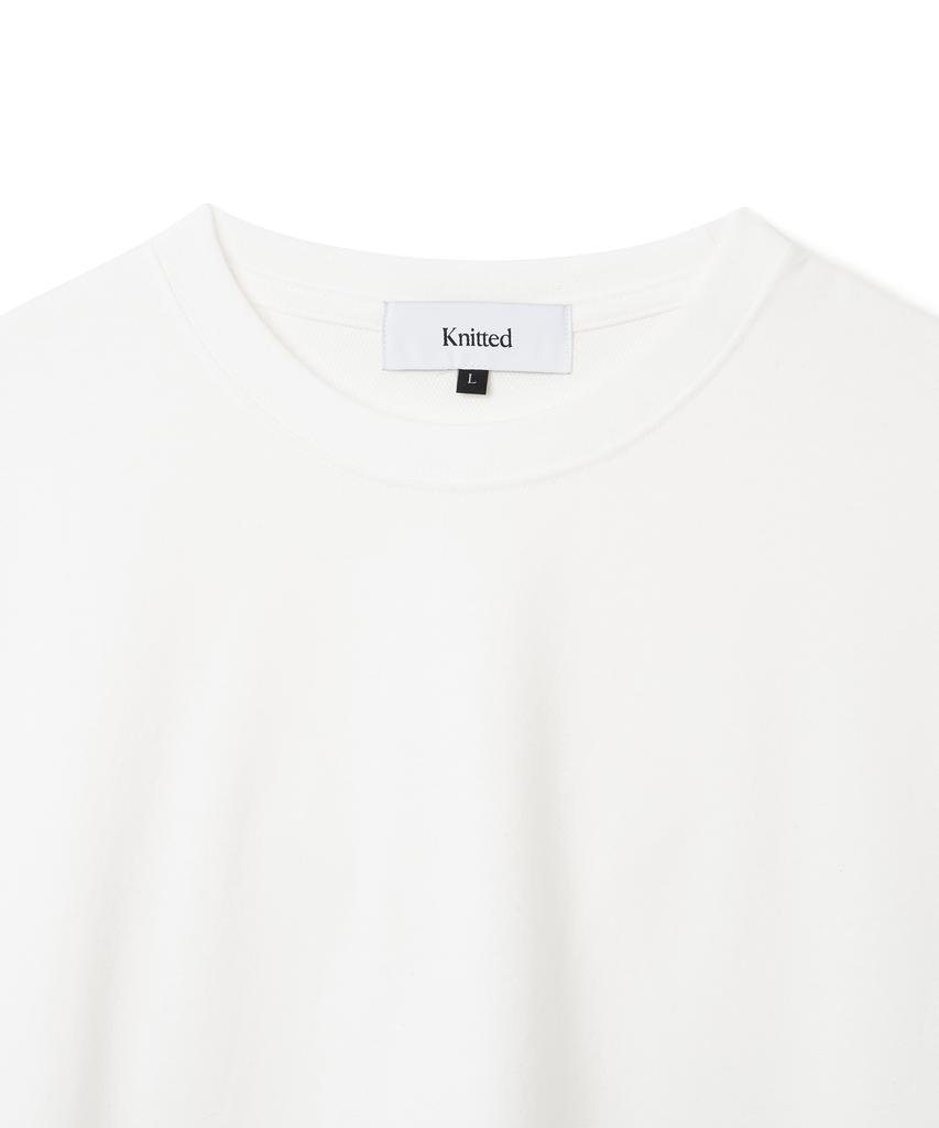 KNITTED Relax Fit Air T-Shirt White