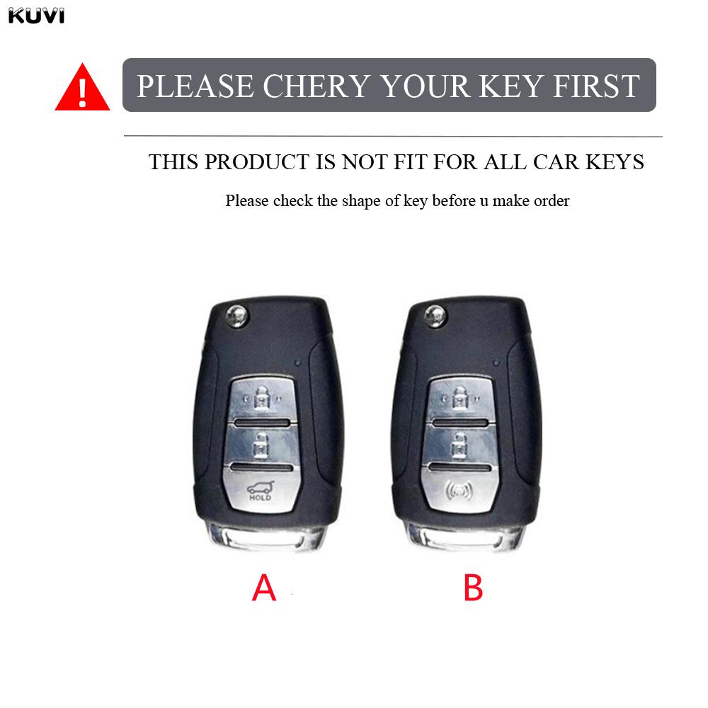 Tpu Car Flip Key Case Cover Shell Fob Keychain For Ssangyong Kyron 2 Sanka Actyon Korando Tivoli Protector Keyless Accessories