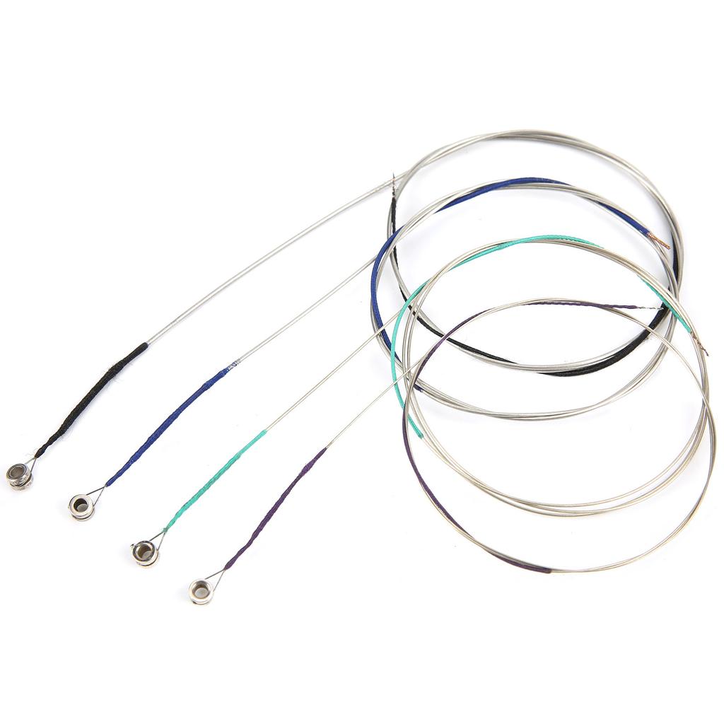 4pcs Viola Strings A?1st D?2nd G?3rd C?4th Nickel Silver Wound Nickel?Plated Ball?End Steel Core