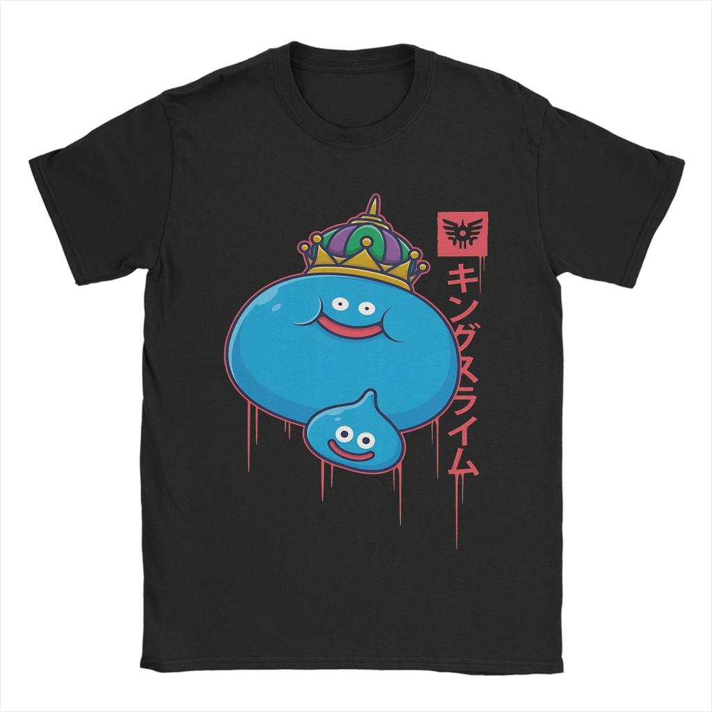 Unisex Women New Arrival Dragon Quest slime  Tee T Shirt Cotton  Tshirts Clothes