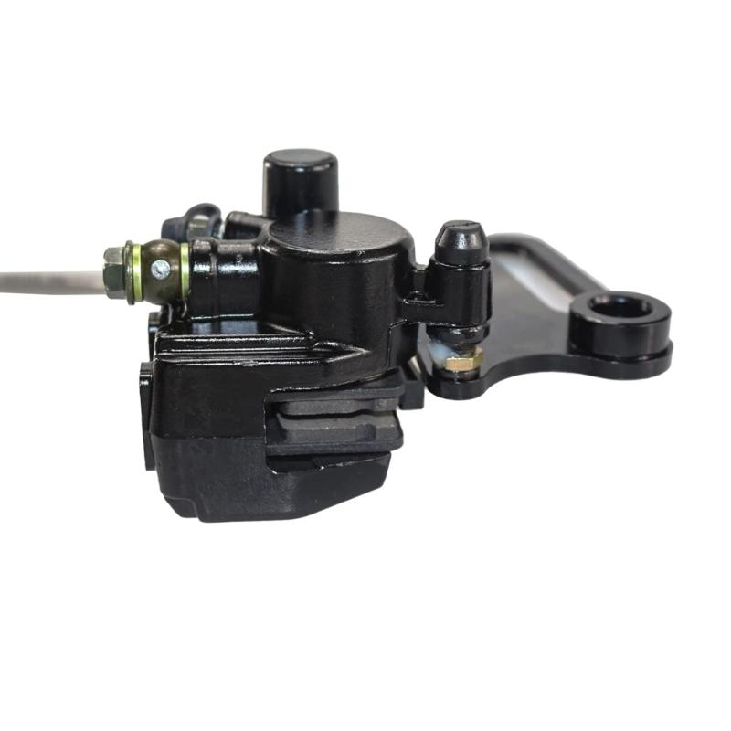 12mm Rear Disc Hydraulic Brake Assembly Caliper with Brake Pad Used for SDG SSR 107 110 125 BK12 Dirt Pit Bike Black