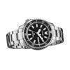 Citizen Orologio da polso da uomo/donna Ecology Drive Collection, movimento meccanico, cinturino in acciaio inossidabile, quadrante nera NY0130-83E