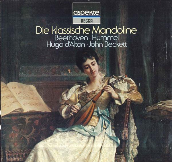 

Виниловая пластинка HUG ODALTON JOHN BECKETT Die Klassische Mandoline 642139AH DECCA Германия Классическая Б/У