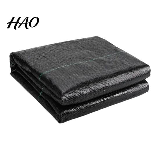 Garden Landscape Geotextile Fabric Weed Barrier Woven Mat Gardening Ground Cover Driveway Control Cloth for Orchard Vegetable Field Walkway S