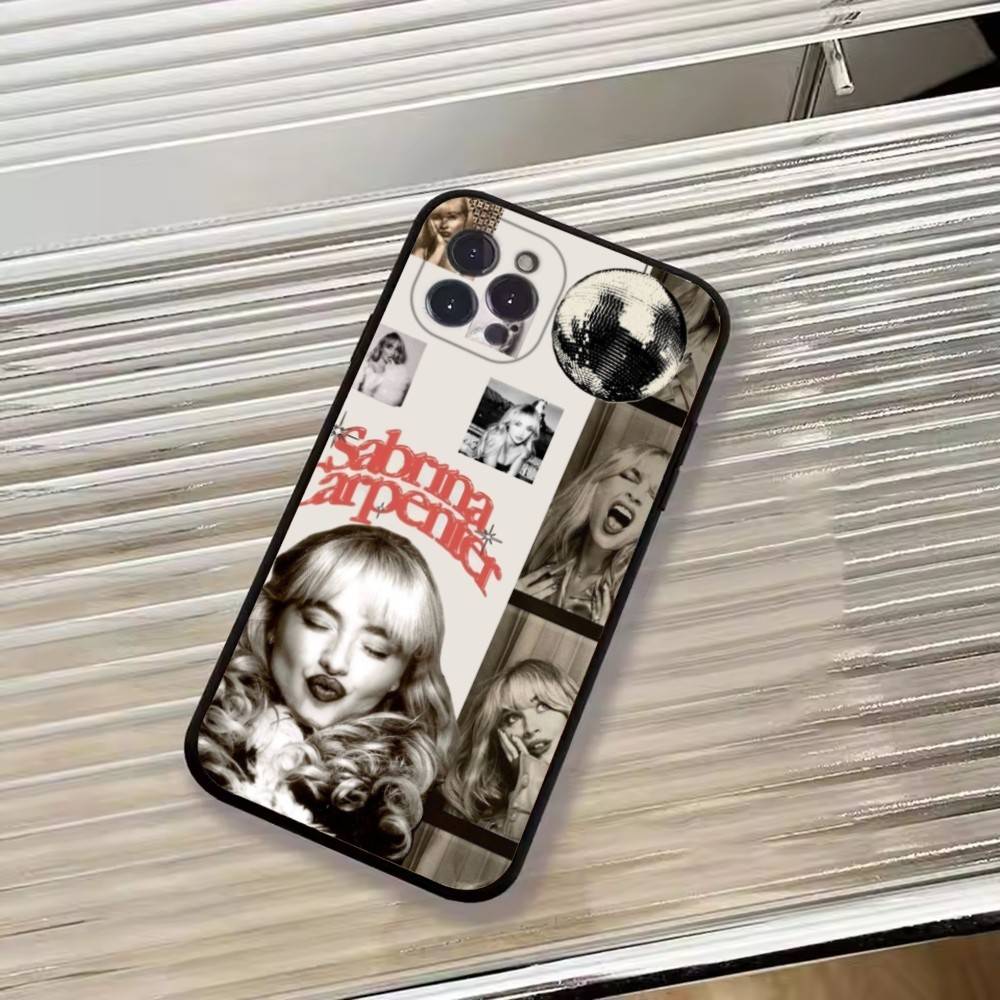

S-Sabrina C-Carpenter Singer Phone Case Silicone Soft For IPhone 17 16 15 14 13 12 11 X XR Plus Pro Max Plus iPhone16e