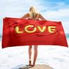 Snowman Microfiber Sand Free Beach Towel,Large Super Absorbent Lightweight Towel for Travel Pool Swimming Bath Christmas Xmas