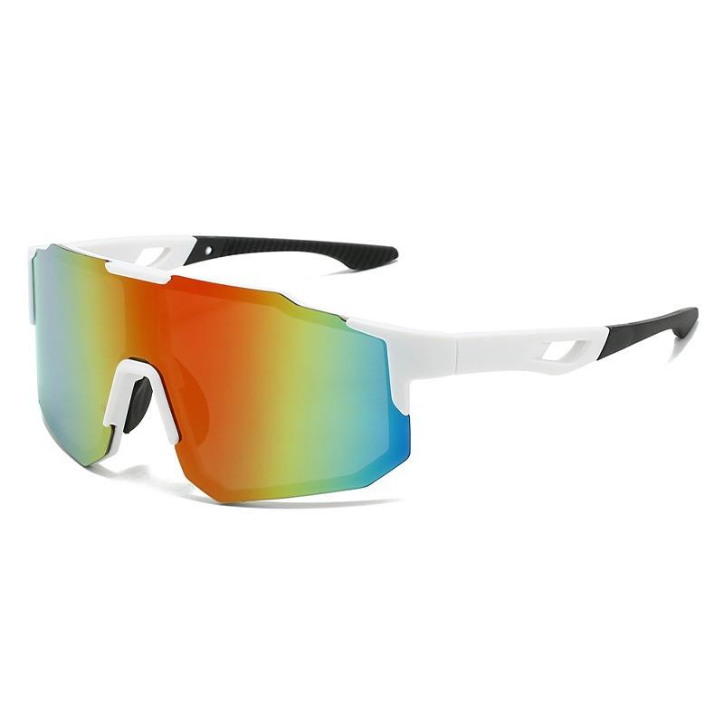 Cycling Eye Protection Glasses Sunglasses Men's UV Protection Large Frame Windproof Sunglasses Women