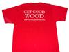 Rare! Vintage Silver Creek Baseball Bats Company Get Good Wood T-Shirt New LARGE Unisex T-Shirt