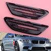 JAS-1 Pāris Automašīnas Sānu Spārna Gaisa Ventilācijas Apdares Vāks priekš BMW F10 Sedans 5. Sērija M5 2011-2017 Gaisa Ievades Rāmja Apdare, B