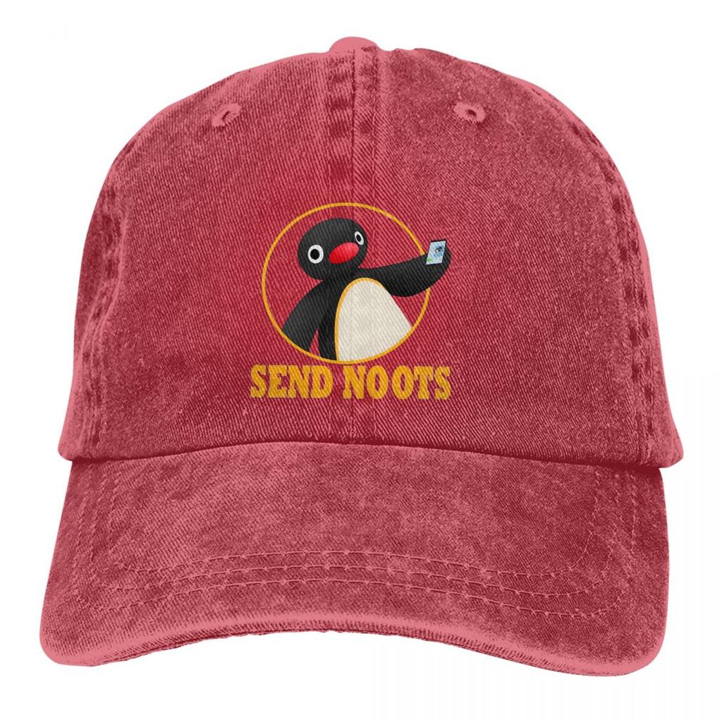 Yaz Kap Güneşlik Noots Gönder Hip Hop Kapaklar Pingu Pinga Penguen TV Kovboy Şapkası Sivri Şapkalar