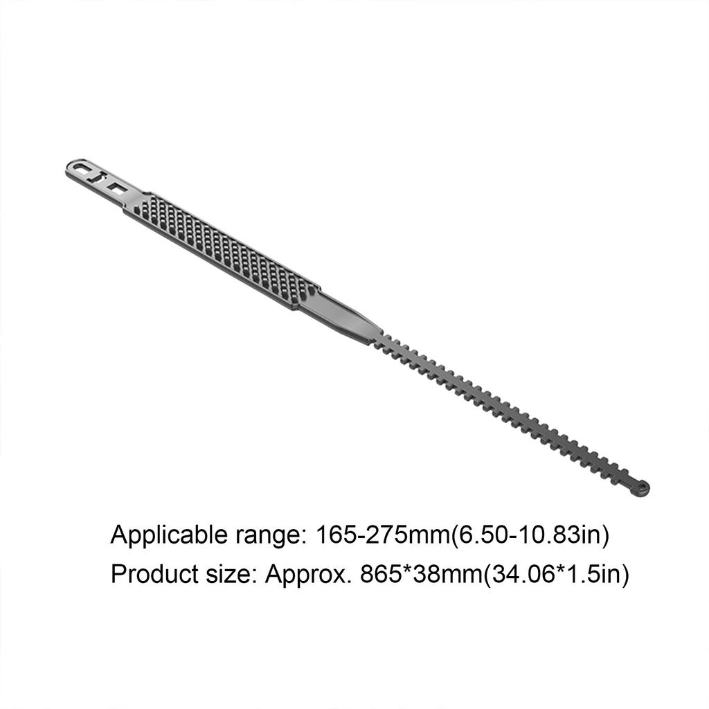 10 Pack Anti-Slip Tire Zip Ties Fit for Pickup Trucks SUV & Sedans Adjustable Winter Car Traction Grips Chains for Snow Ice Mud