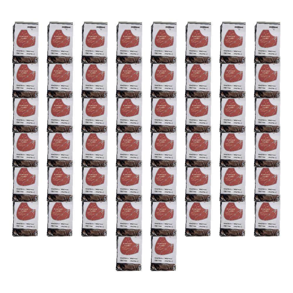 130x210cm Silver Foil Blanket Keeps You Warm Foil Mylar Thermal Blanket Retain Body Heat Emergency Thermal Blanket Emergency