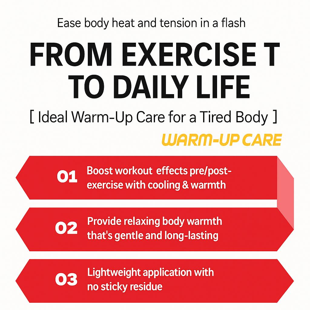 FarmStay Recovery Body Heating Gel (200ml / 6.76 Fl.oz.) (3 Options)