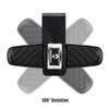 Car Sun Visor Glasses Clip Card Ticket Sunglasses Holder Key Chain For Renault Megane 2 3 4 Twingo Clio Talisman Captur Sandero r888