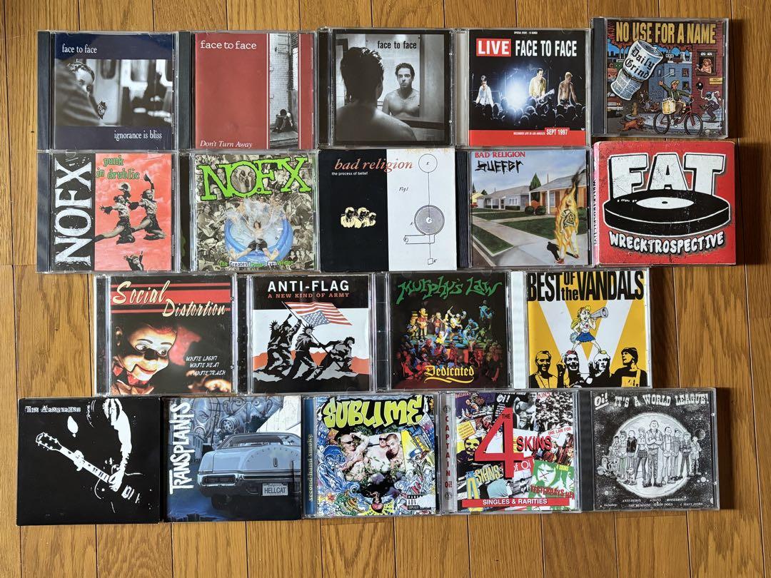 

[USED] Punk masterpiece NOFX face to face other CD set