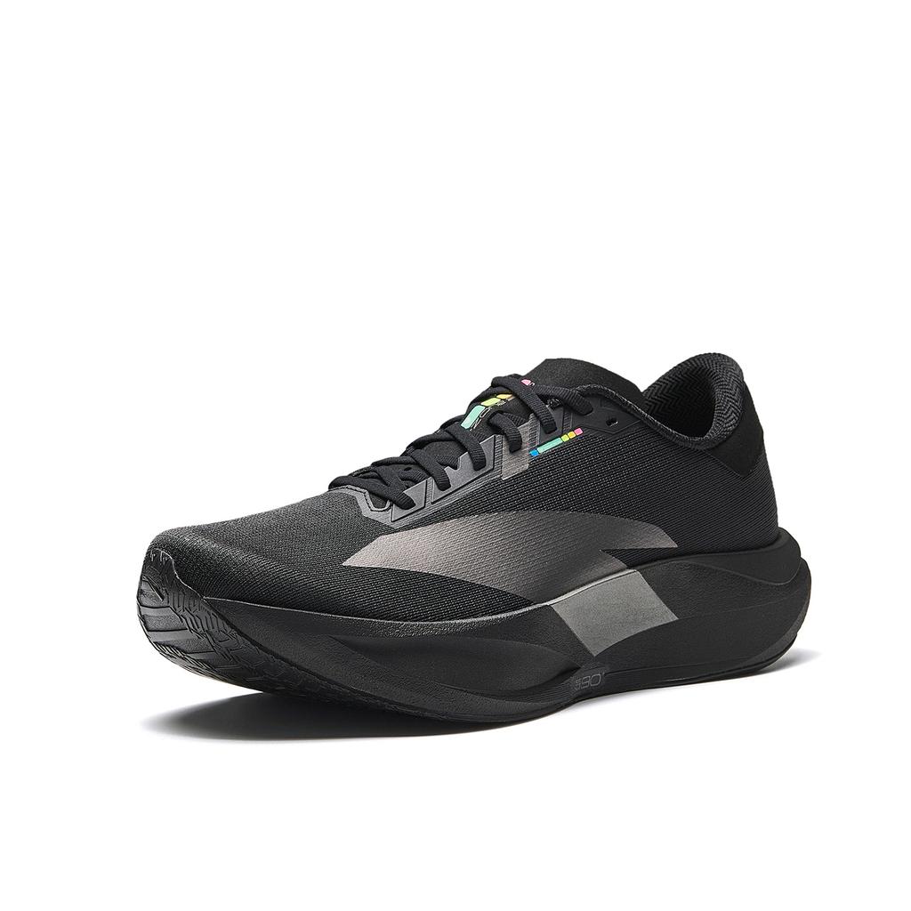 Anta Zone 2 Heart Rate 90 Low Top Racing Running Shoes Men's Basic Black 112625579-6