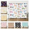 Curtain Cute Illustration Animal Curtain Digital Printing Blackout Curtain No Punching