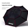 Adjustable Sunshade Umbrella for Fishing, Camping, and Outdoor Use with Black Glue Sun Protection